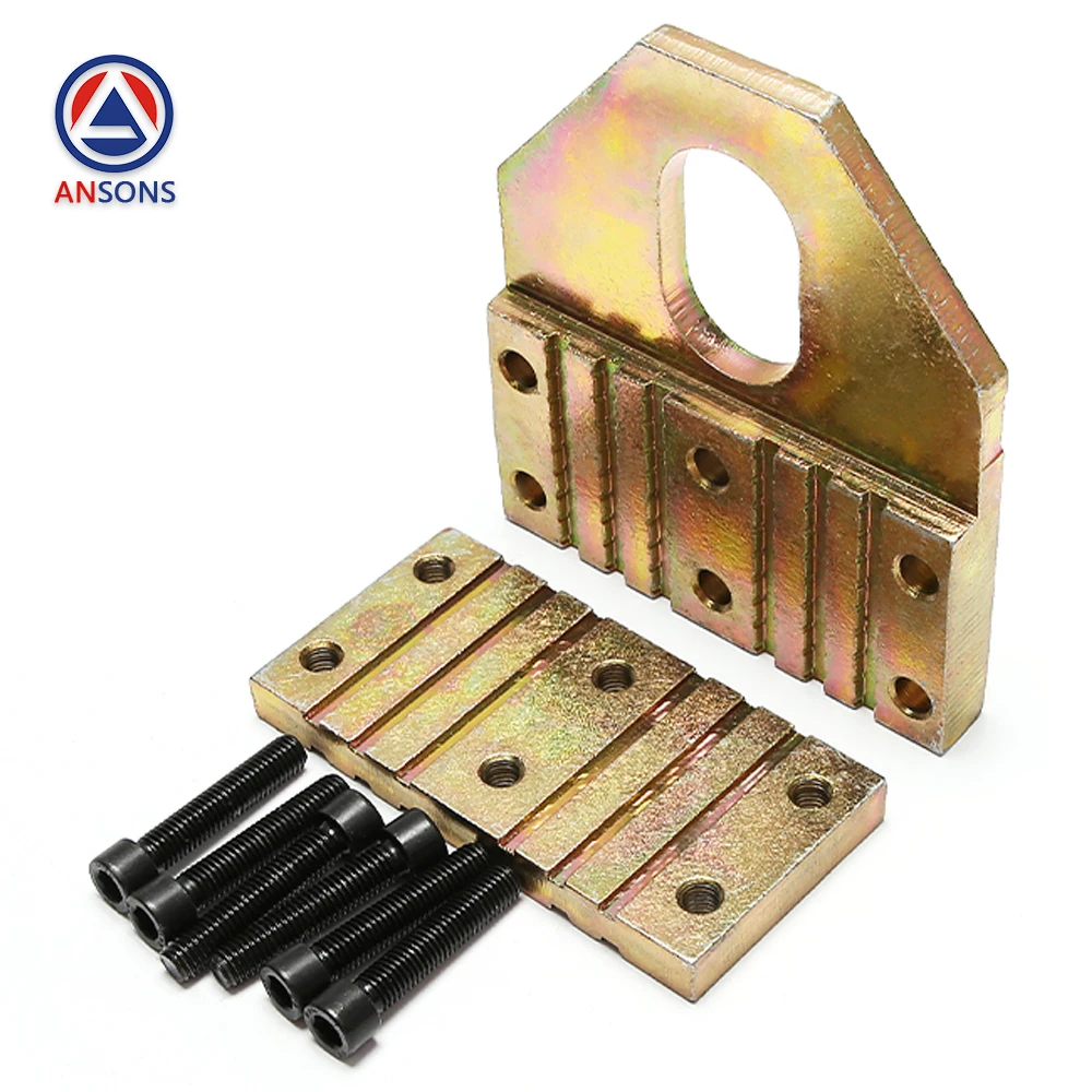 6 Slots 8 Slot KONE Elevator Rope Clamp For Steel Wire Rope Clamping Device Lifter Ansons Elevator Spare Parts