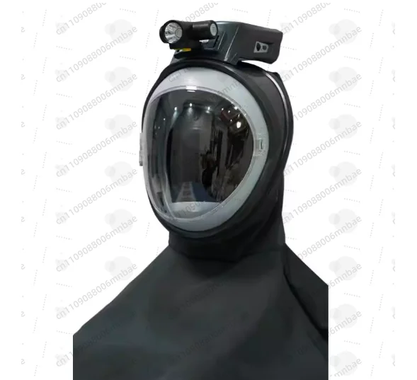 Electric Air Supply Dust Mask Harvesting Rice Wheat Dust Cap Agricultural Industry Sandblasting Anti-powder Dust