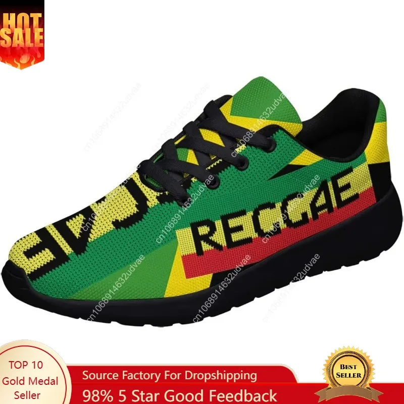 

Jamaican Flag Shoes Unisex Adult Running Shoes Breathable Casual Sport Tennis Sneakers Gifts for Women Men