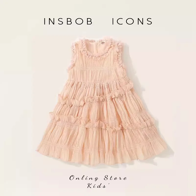 

Girls Suspender Dress Summer Dress Little Girl Foreign Princess Dress Children 2025 New Female Treasure Fairy Gauze Skirt