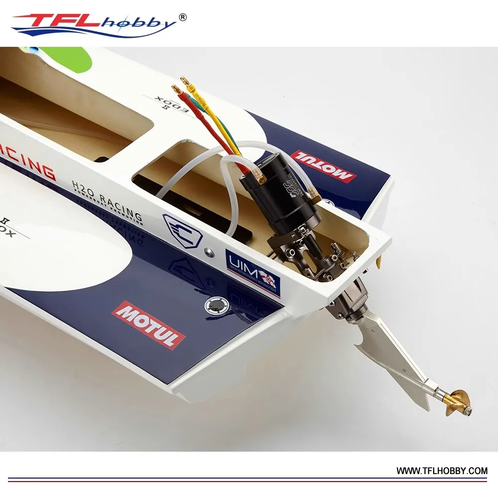 TFL Simulation F1 Rowing 1138 Anti rollover Brushless Boat Tail Motor Remote Control Electric Boat Fiberglass