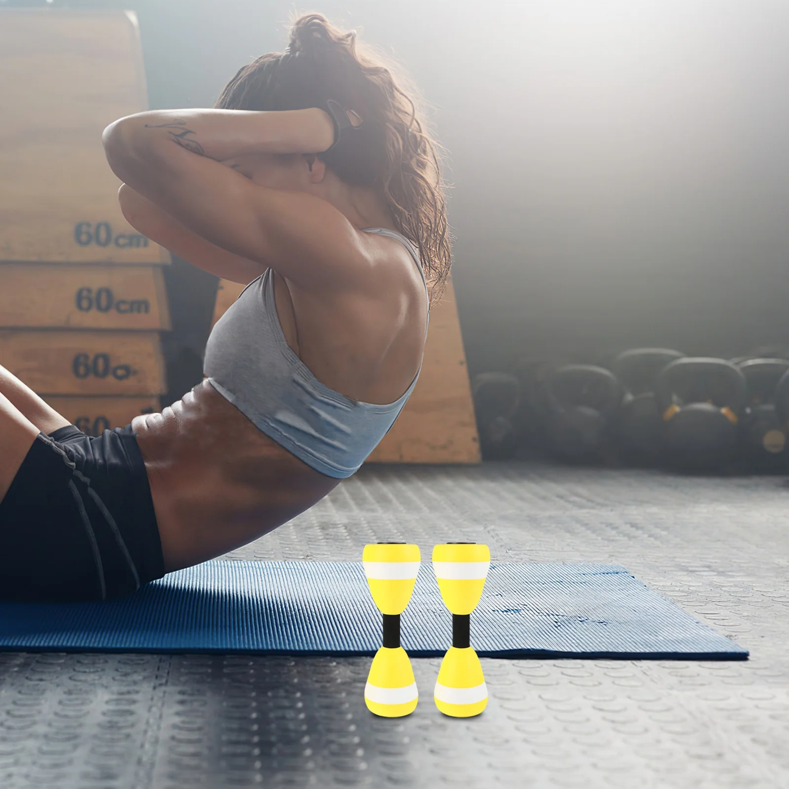 

Aqua Dumbbells Adjustable Dumbell Household Aquatic Exercise Equipment Dumbells Eva Hand Weights