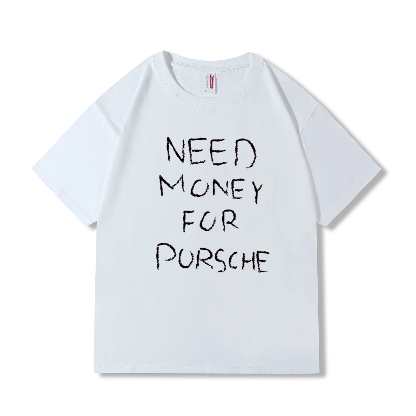 ブラッド・ピット-レオナルド・ディカプリオ-レタープリント半袖tシャツ-メンズ-fレーシング-ハーフスリーブ-快適なコットンラウンドネックトップ