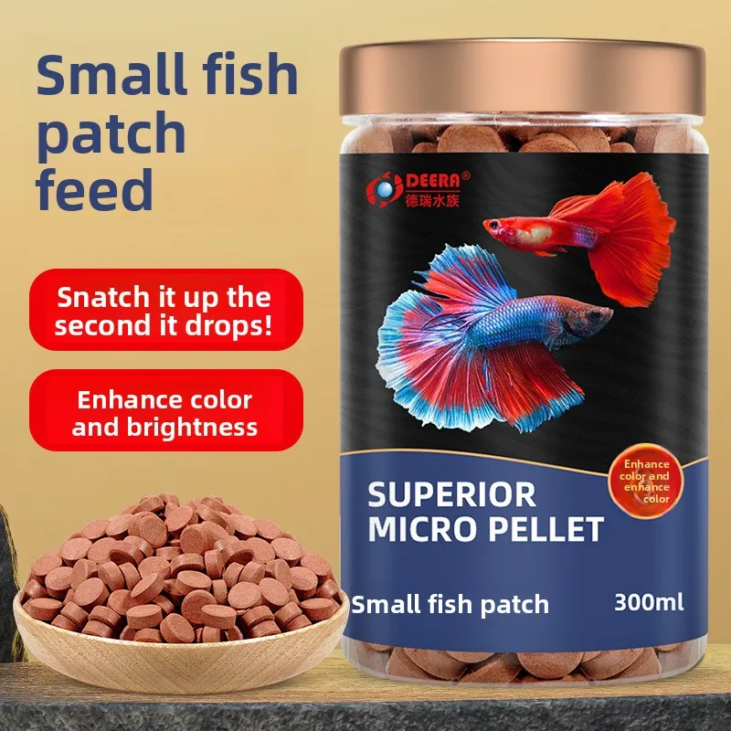 

DEERA Sticky Paste Fish Food, Spreadable Gel for Guppy, Goldfish, Betta & Small Tropical Fish, Easy to Feed