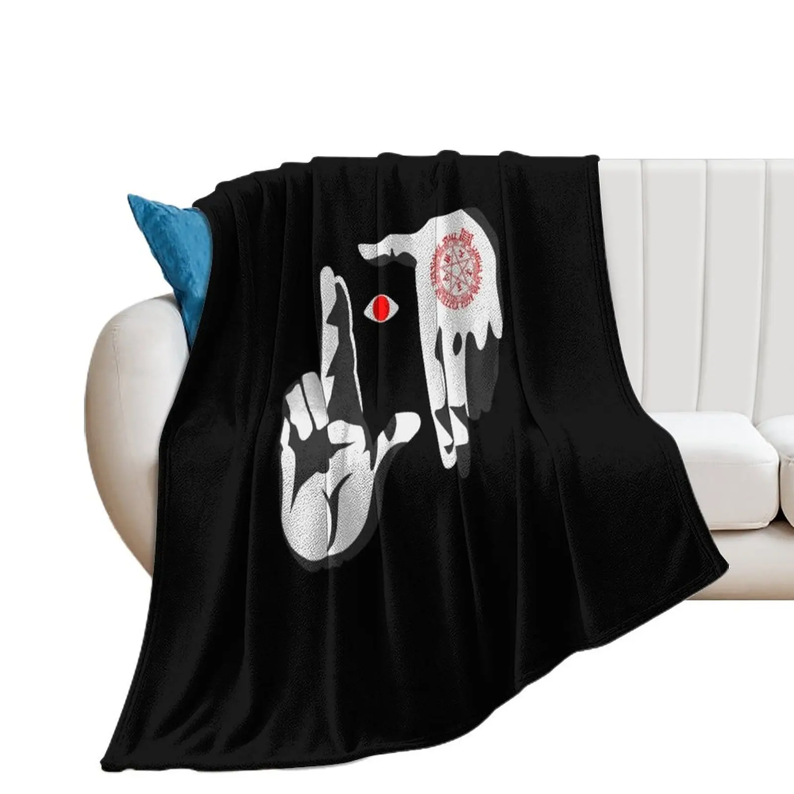 hellsing Throw Blanket cosplay anime blankets and throws Sofa Quilt Blankets