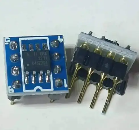 opa2211 original OPA2211AIDDA The double op-amp patch package is converted into the in-line package