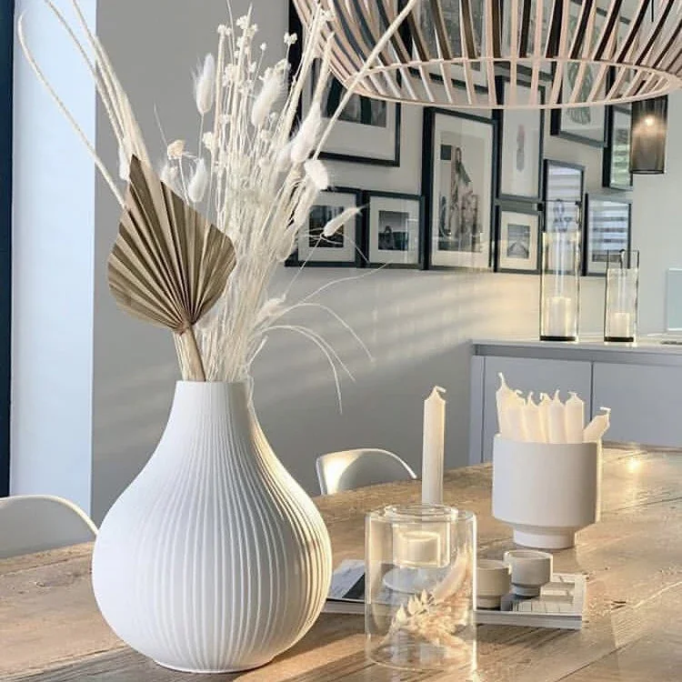 Nordic modern matt home decoration vase decorative ceramic vase