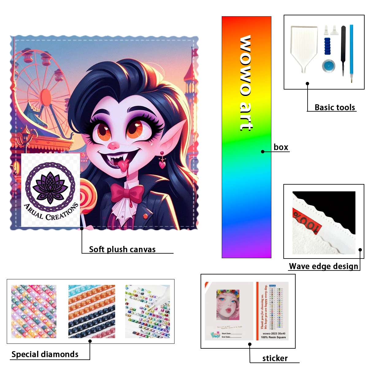 【Arual Diamond Art】… - image