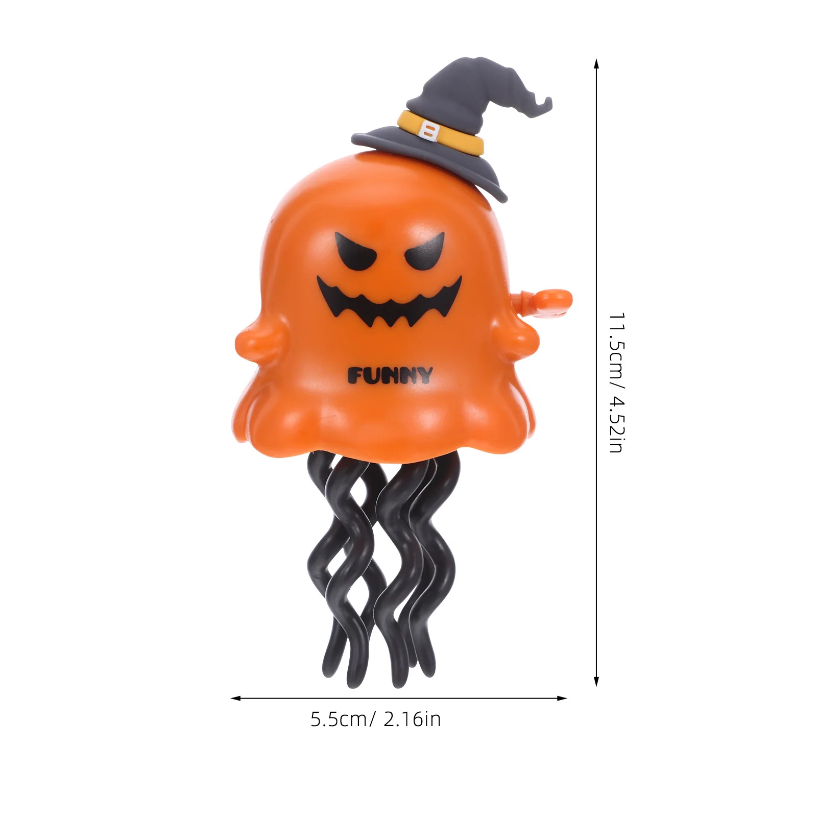 Halloween Wind-Up Tanzen Octopus Kürbis Kopf Interaktive Krabbeln Geist Moving Sea Animal Figur Party Geschenk Moving Octopus Spielzeug