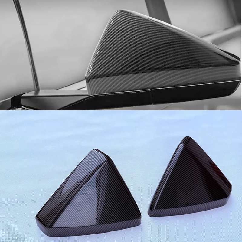 

Крышки боковых зеркал заднего вида на дверь, защитные чехлы, накладка для Tesla Cybertruck 2024 2025, внешние аксессуары для автомобиля