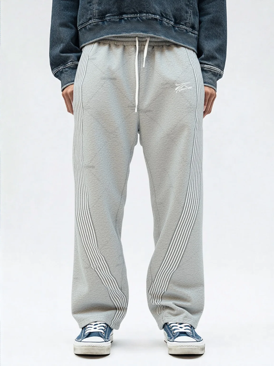 Y2Y Casual Large Size Trousers for Men and Women Trendy All-match Jogging Sports Pants Loose Trendy Street Couple Pants