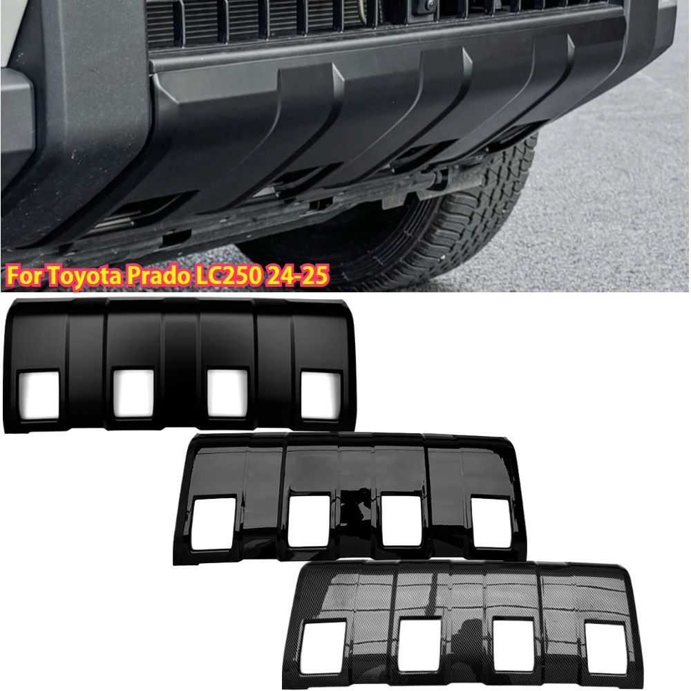 

Нижняя защитная крышка переднего бампера для Toyota Prado LC250 2024-2025, нижняя защитная панель центральной решетки, 3 типа