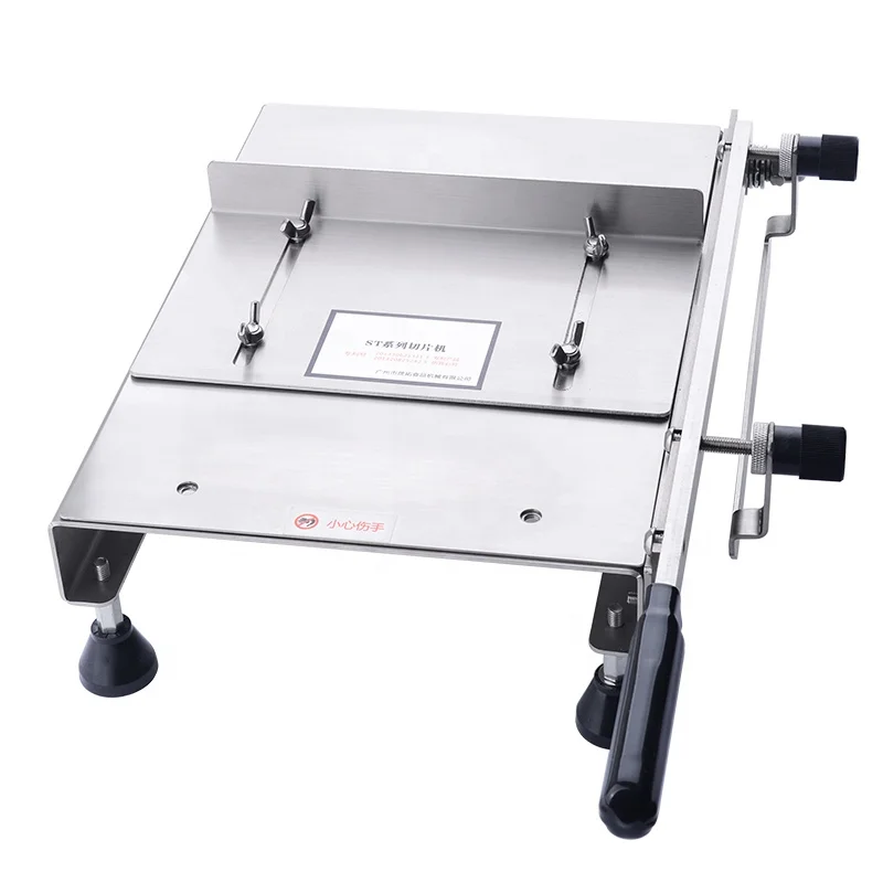 Commercial Use Kitchen Manual Fresh Poultry Duck Goose Chicken Small  Cutter Cutting Machine