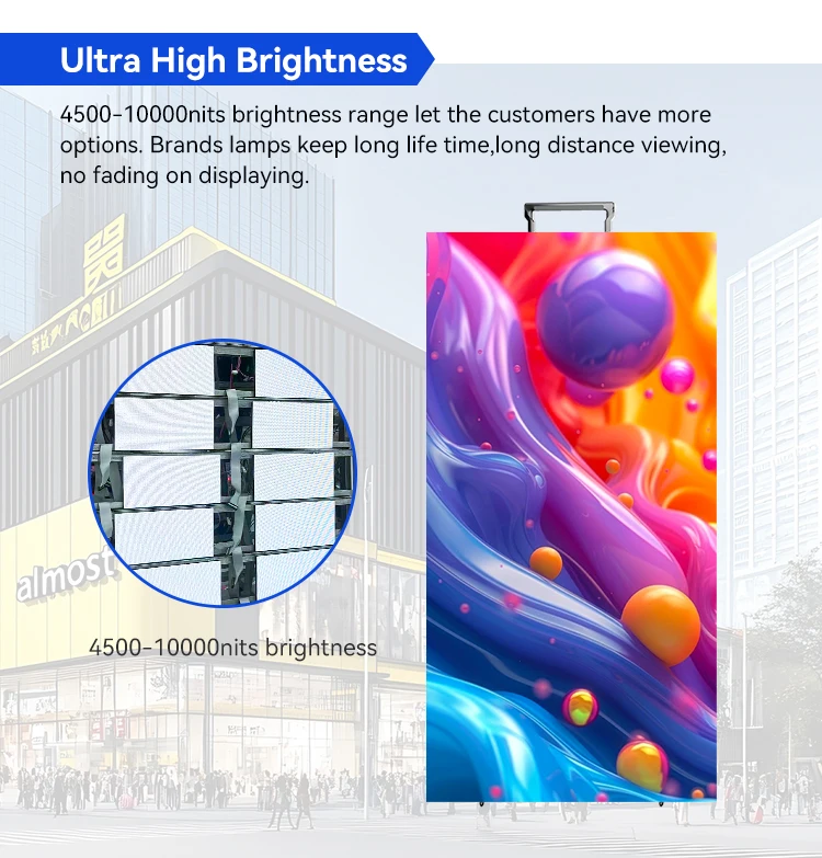 Obrázek 5: Colorworld outdoorové komerční LED billboard plný barva hd vysoký jas outdoorové LED displej obrazovka pro autostráda billboard