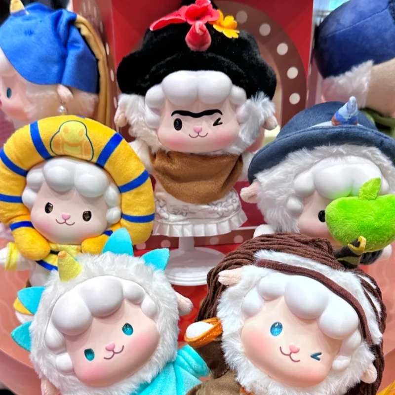 Genuine New Gyun Art Journey Series Blind Box Vinyl Face Plush Doll Mystery Box Backpack Pendant Bags Kawaii Ornaments Xmas Gift