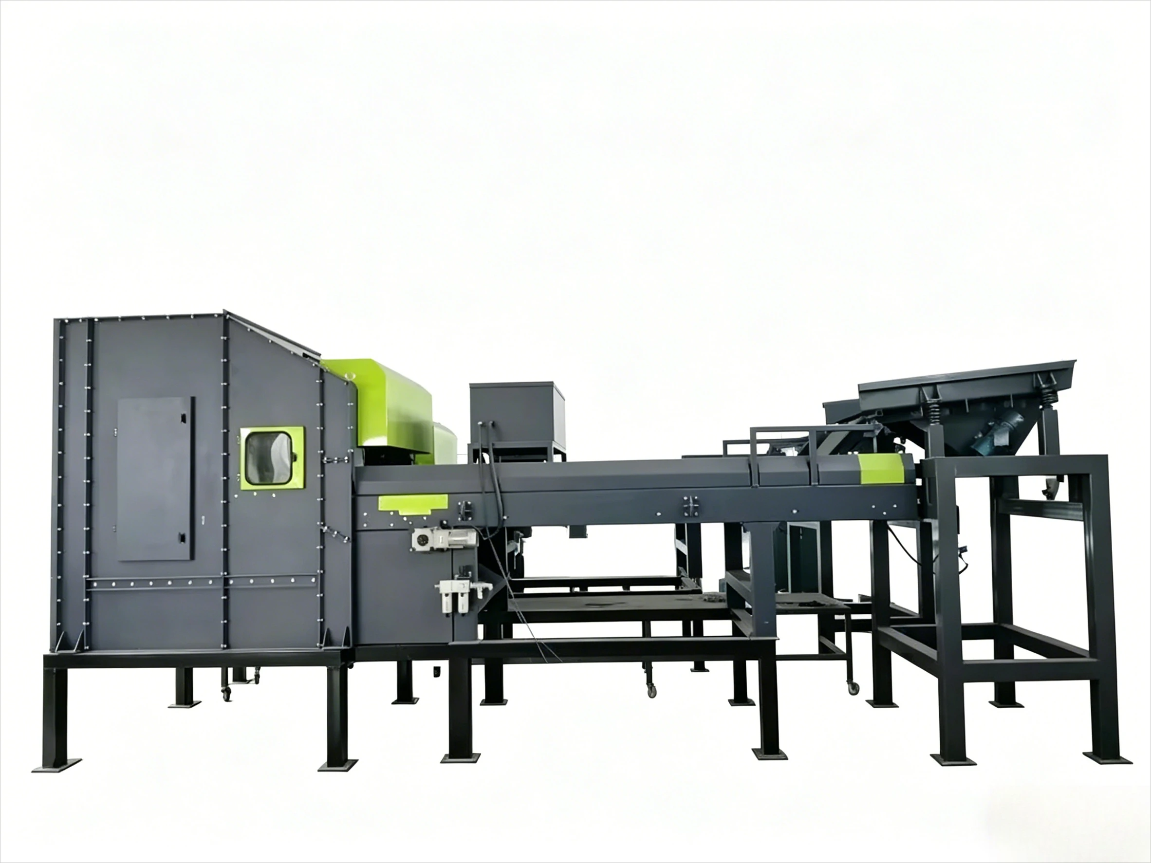 Automatic Metal Separator for Plastic Recycling | High Efficiency Electric-Magnetic Technology 99% Sorting Pet Bottle Customized