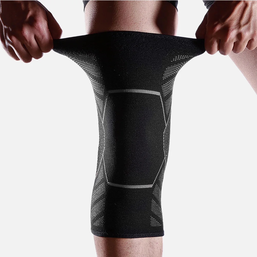 

1 pc Slip-Resistant Knee Brace Breathable Lightweight Support Sleeve For Basketball Hiking Football Injury Recovery Sports Leg