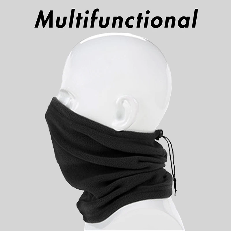 Balaclava winter warm hat neck cover set windproof adjustable design skiing fishing hiking cycling  motorcycle  various image 5