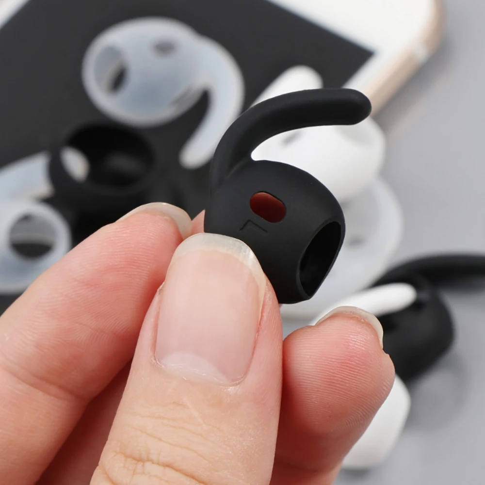 

Ear Hooks Covers For Apple AirPods Pro 2 Anti Slip Holders Silicone Eartips Earbuds Bluetooth Wireless Earphone Accessories