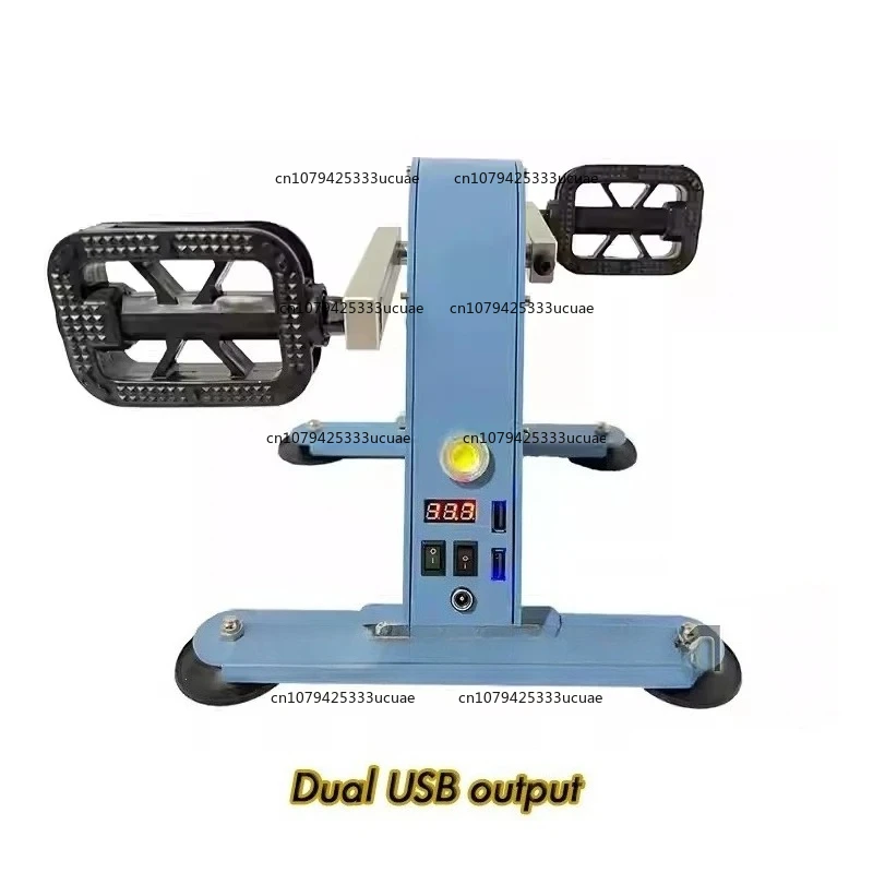 

Генератор с ножной педалью, 100 Вт, ручные генераторы с интерфейсом USB/выходом постоянного тока 1–35 В, зарядное устройство для генератора для фитнеса и велосипеда Генератор