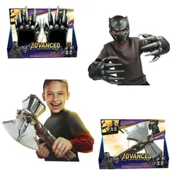 Marvel The Avengers Thor Ax Black Panther Claw Set Children's Hand Puppet Toy Creative Personalized Halloween Cosplay Prop Gift