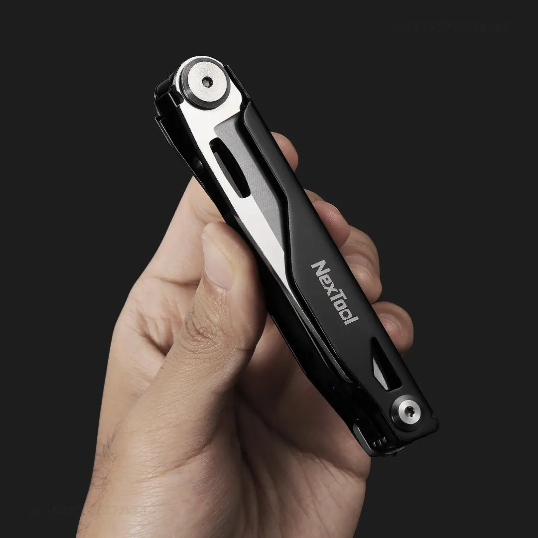 Xiaomi NexTool-cuchillo de bolsillo plegable 12 en 1, herramientas EDC con cerraduras de seguridad, Kit de supervivencia, tijeras de pescado,