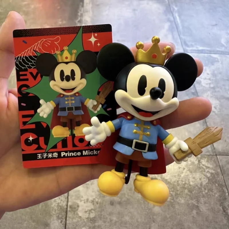 New Disney Mickey Mouse Blind Box Curious And Boundless Series Mysterious Surprise Box Figure Model Pvc Doll Guess Bag Toys