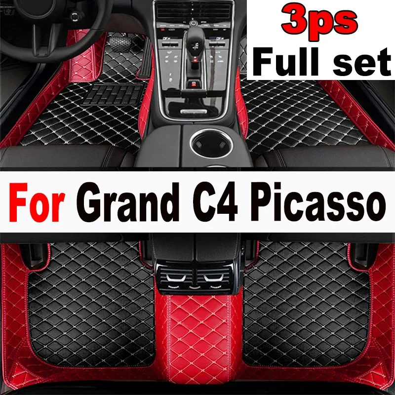 

Car Mats For Citroen Grand C4 Picasso SpaceTourer 5seat 2007~2013 Durable Pad Auto Rugs Carpets Interior Parts Car Accessories