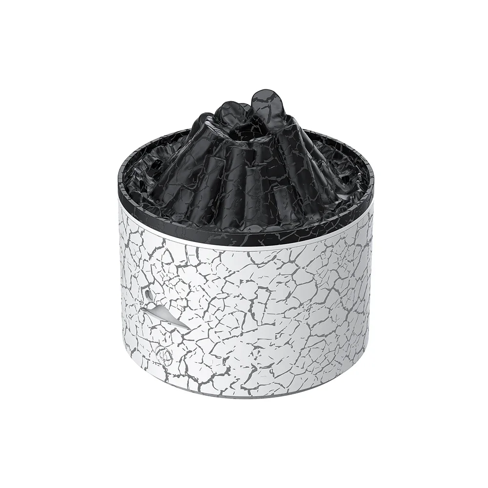 

창의적인 화산 용암 아로마 테라피 기계, 홈 데스크탑 가습기, 시뮬레이션 연기 링 불꽃 아로마