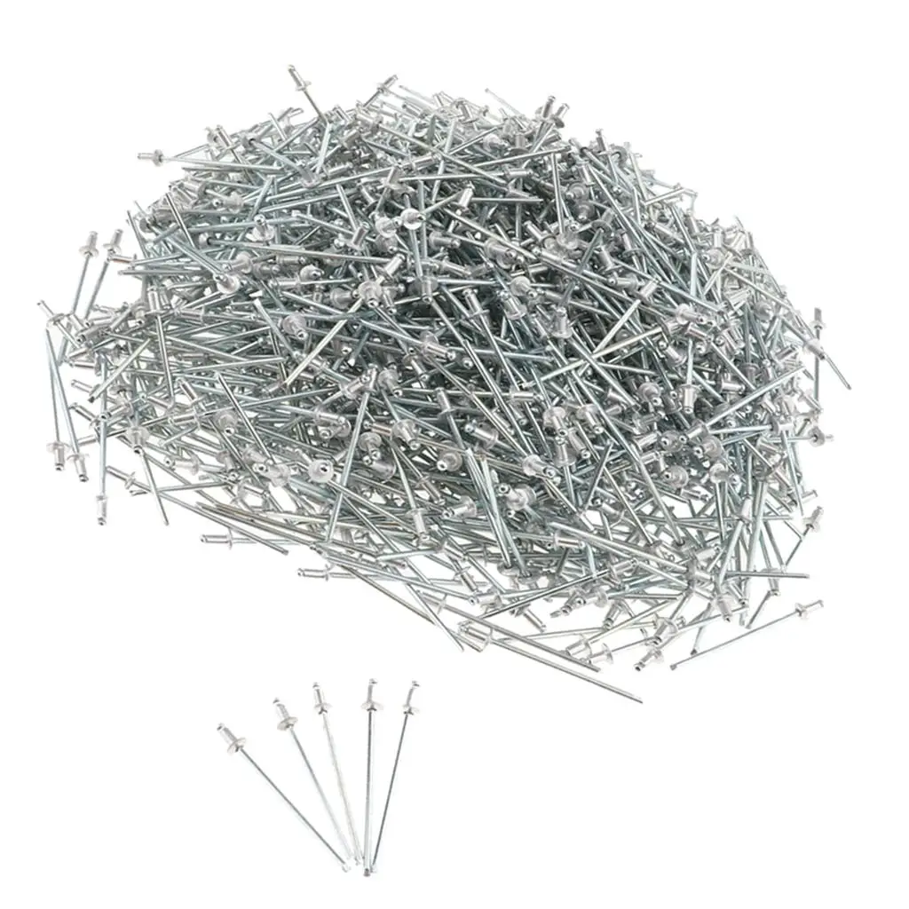 Open End Rivets Aluminum Assortment Hand Tool Riveter Accessories for Wet and Corrosive Environments