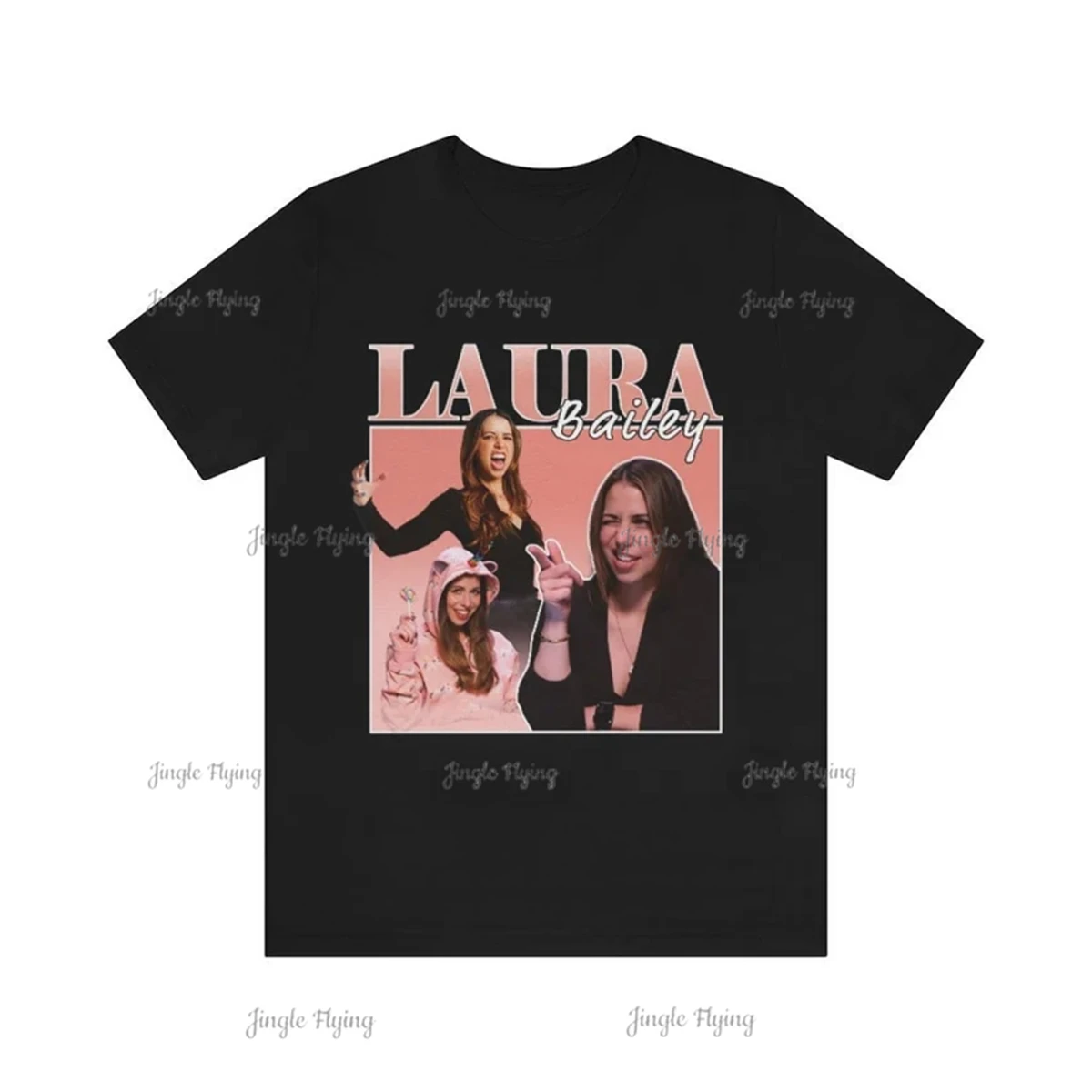 Critical Role Laura Bailey Retro 90s Vintage Rap Meme Holiday Fashion Valentines Day Gift Oversize Women T-shirt