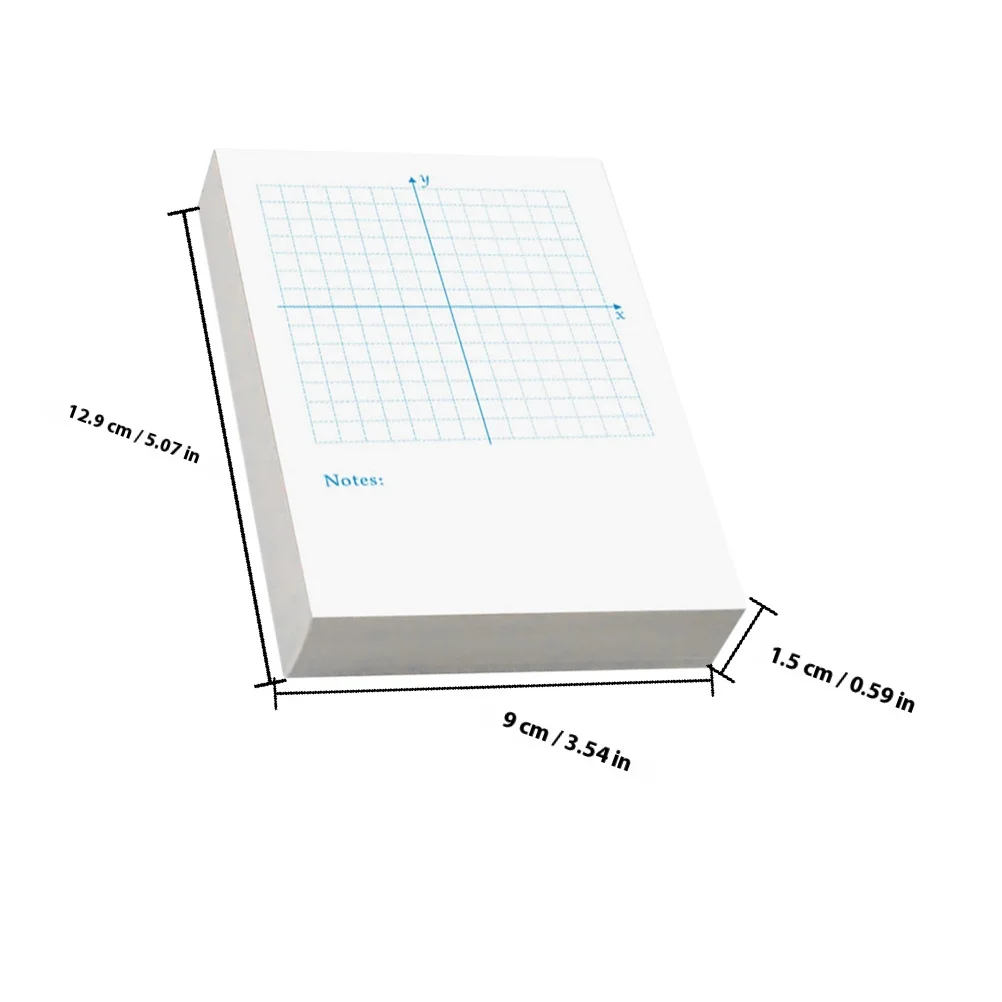 4 Books Xy Coordinate Practice Notebooks Compact Size Grid Paper for Math Graph Exercises Plotting Sheets Math Drawing Papers