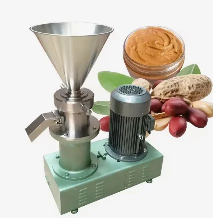 Colloid Mill Grinder Chili Cocoa Almond  Sesame Paste Making Machine