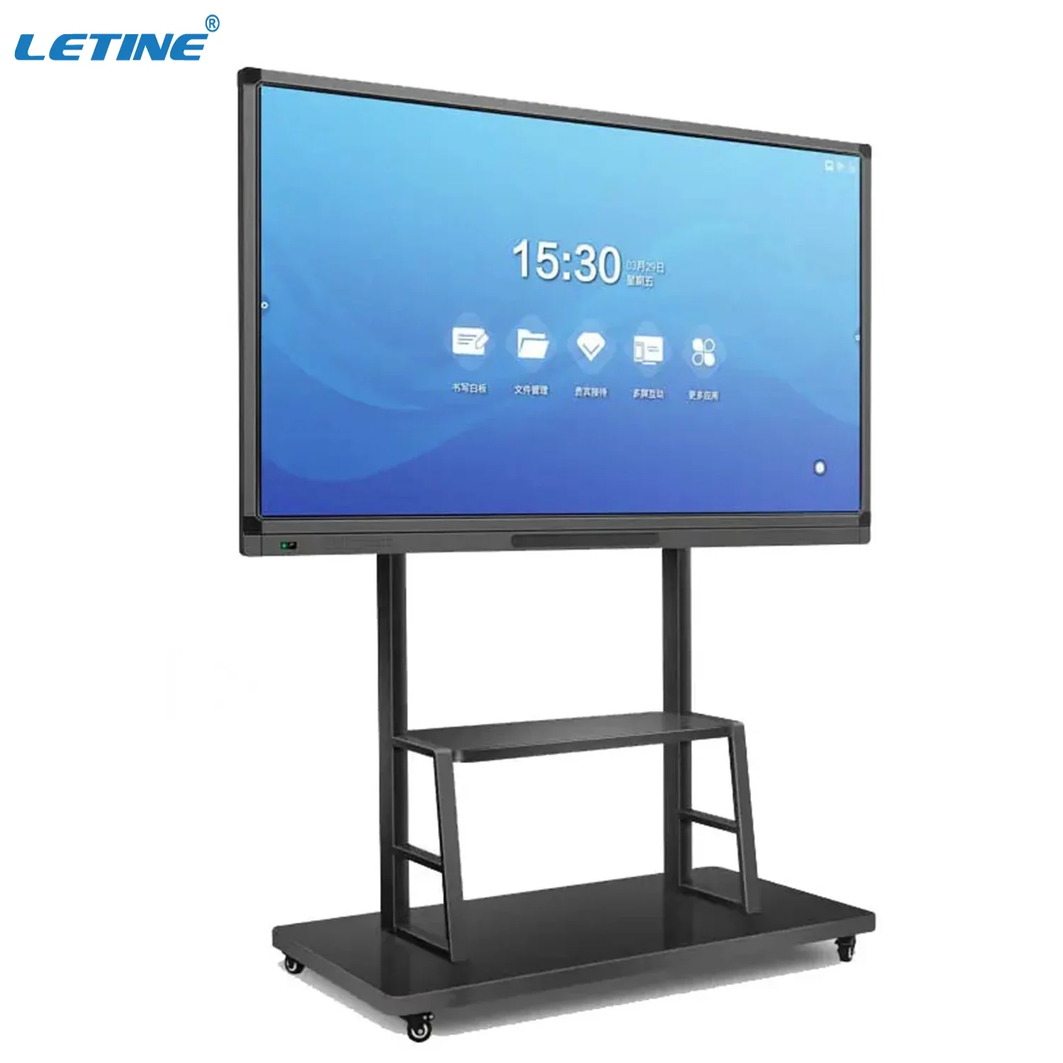 Quadro interativo de TV Touch, 98 "Smart White Board, Tablet inteligente para treinamento conferência