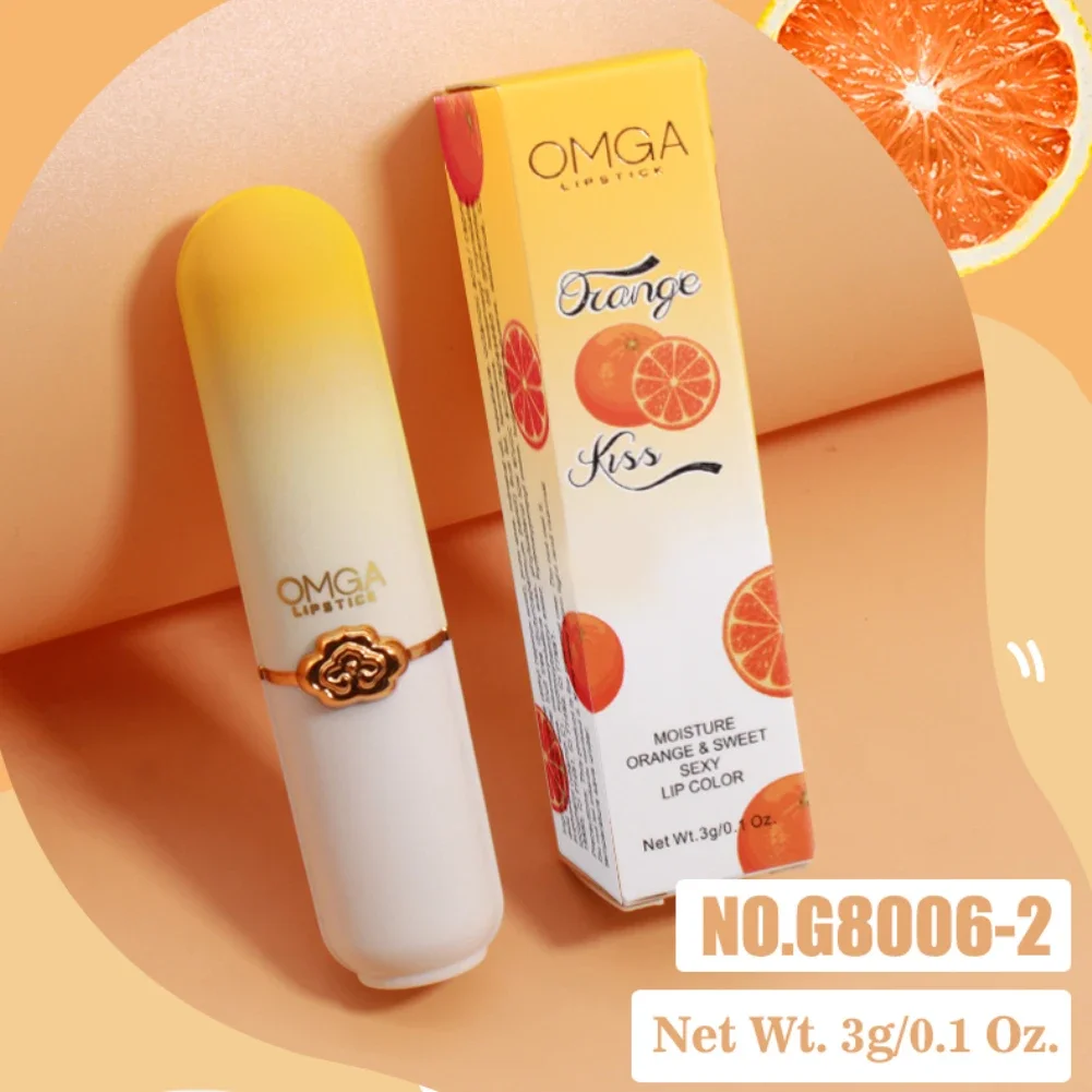 Heallor Color Changing Lipstick Natural Aloe Vera Orange Lipstick Moisturizing Lip Balm Lip Care Lips Cosmetics Makeup Waterproo