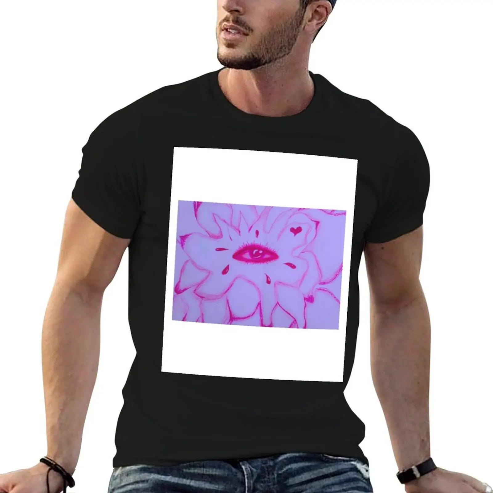 Pinky T-Shirt plain anime tshirt essential t shirt graphics luxury clothes men