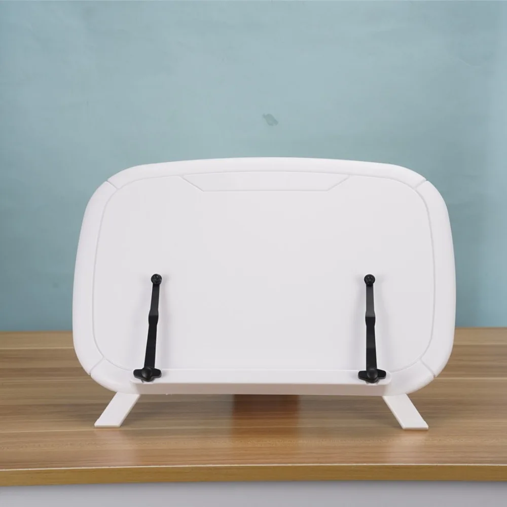 Supporto per libri da lettura semplice e regolabile Robusto fermagli per pagine elastiche Supporto per libri Desktop ergonomico pieghevole da tavolo