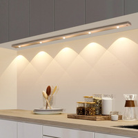LED Light  Cabinet Lamp PIR Motion Sensor Wireless USB Rechargeable 200/300/400MM Night light Cabinet Kitchen Lighting