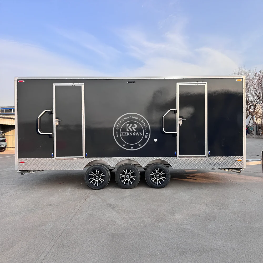 

Portable Toilet Mobile Plastic Camping Toilet Luxury Restroom Trailer Customized Portable Bathroom Toilet Trailer