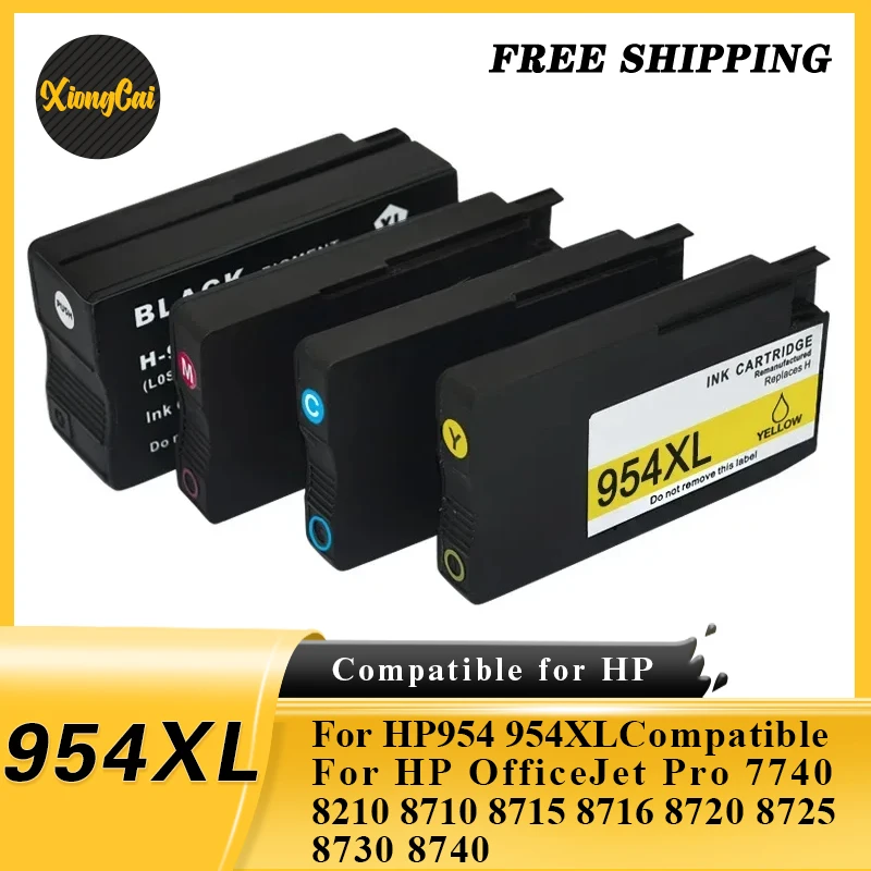 

Совместимый картридж для HP954 HP OfficeJet Pro 7740 8210 8710 8715 8716 8720 8725 8730 8740