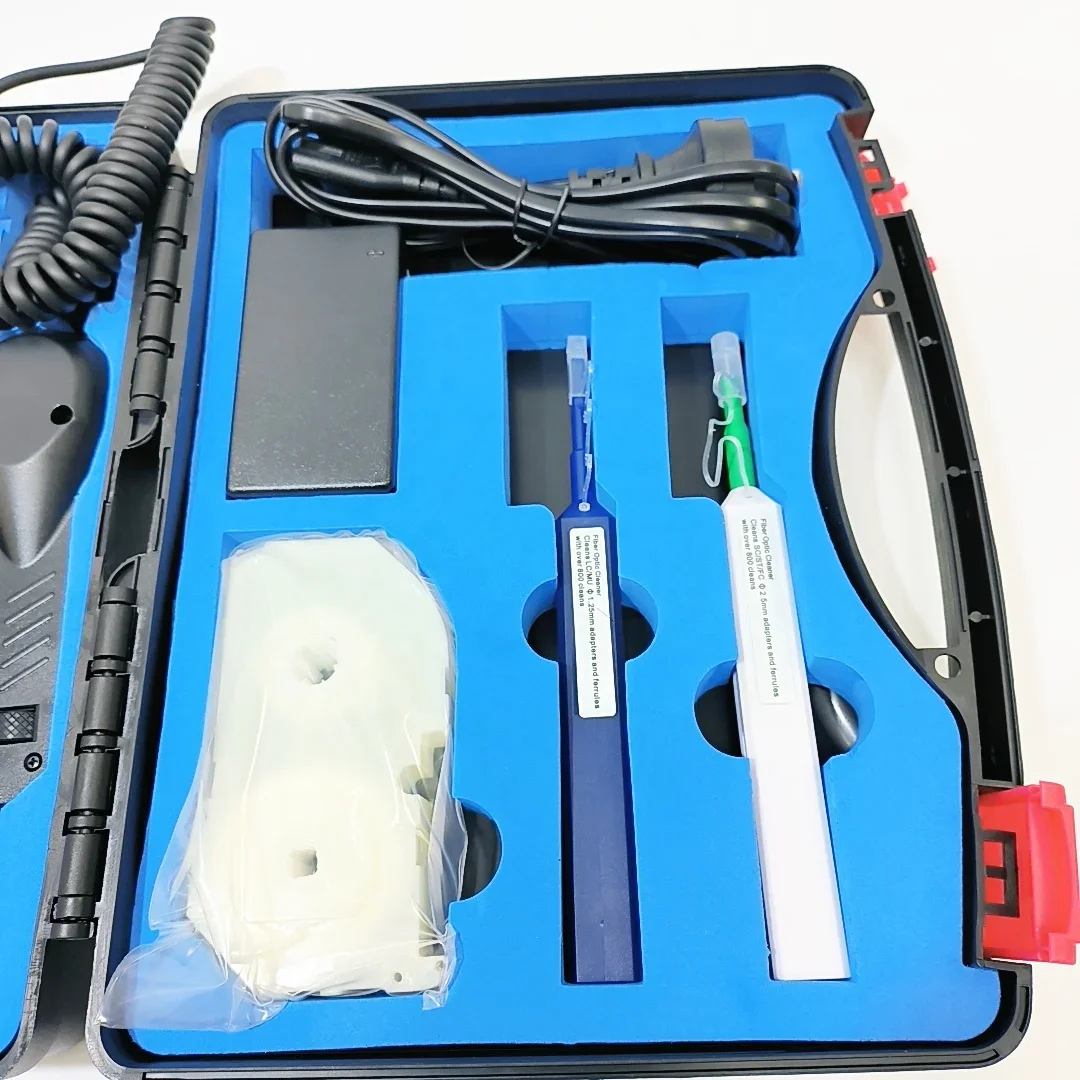 FVM-100 Fiber Optic Inspection Scope Fiber Optic End Face Inspection Detector Fiber Microscope Optical Cleaning Too
