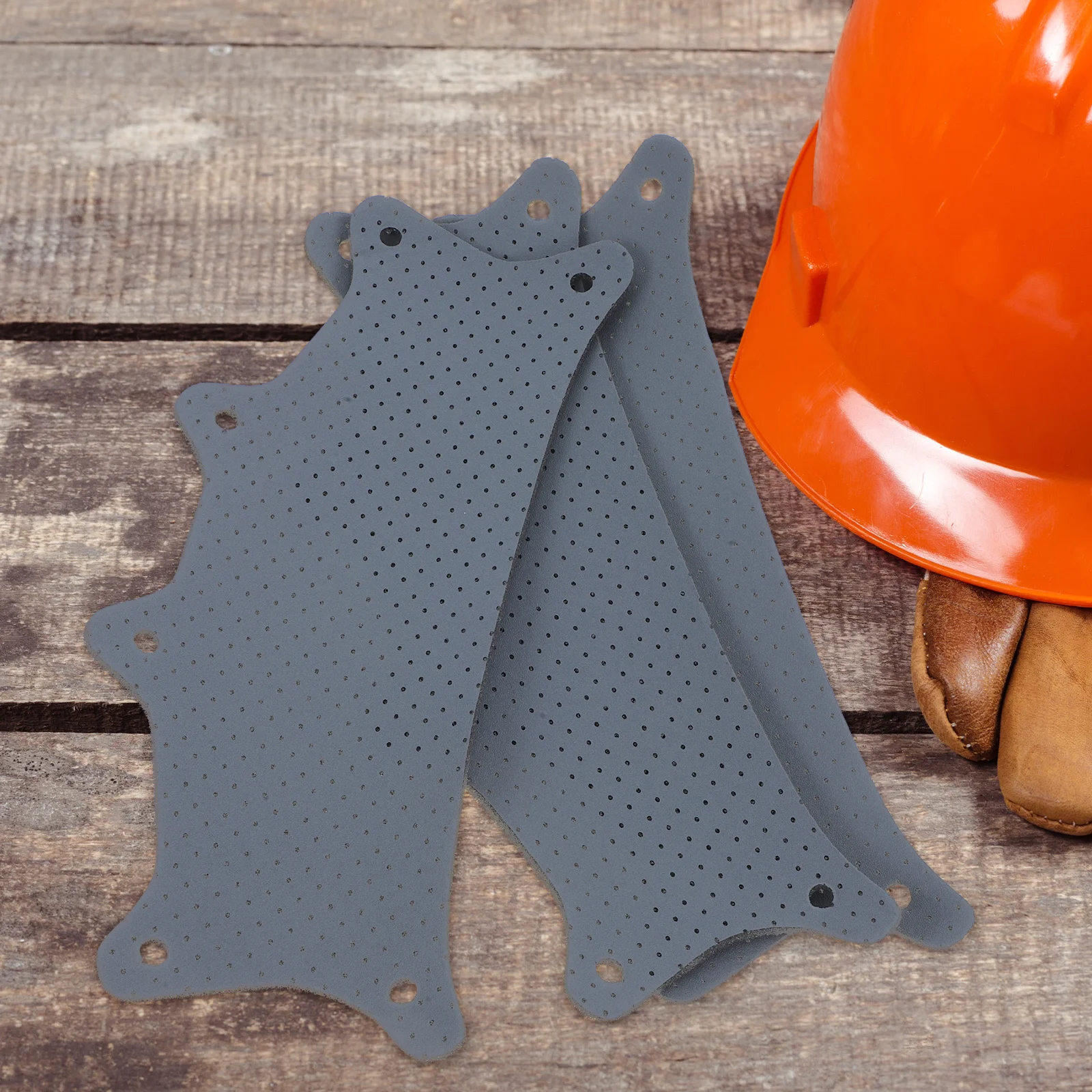 Fodera lavabile che assorbe il sudore da 3 pezzi per la sicurezza Accessori riutilizzabili per elmetto protettivo Fasce per il sudore Cuscinetti per cappelli da lavoro di ricambio