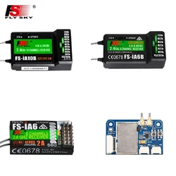 FLYSK FS-iA6 FS-iA6B FS-iA10B FS-X6B ricevitore per FS-i6 i6X i6S i10 TH9A trasmisor RC Control parti Remote