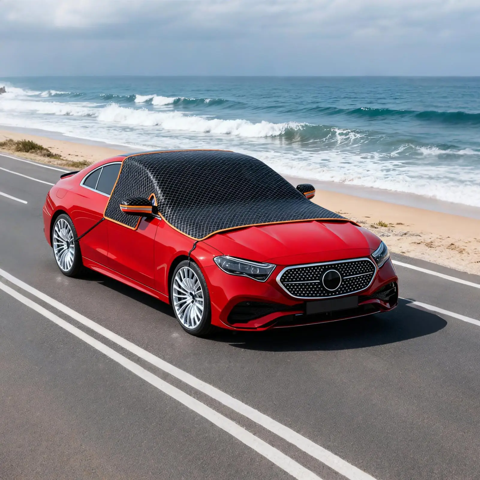 

Windshield Snow Cover Waterproof Oxford Fabric Auto Frost Protector Winter Windshield Cover Blanket For Car SUV Trucks Pickup