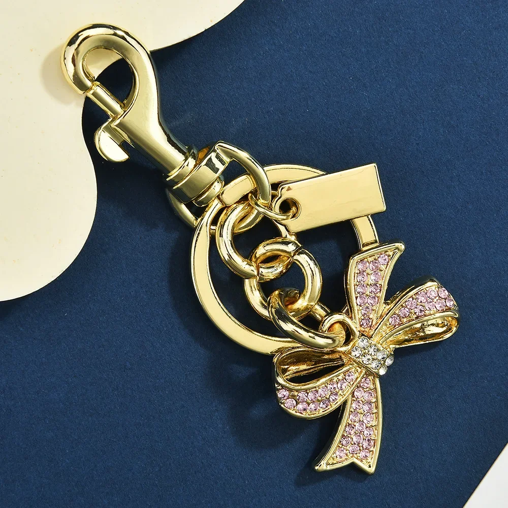 

2025 Bow keychain women's bag pendant
