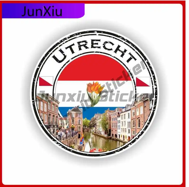 

Utrecht The Netherlands Seal Sticker Creative Truck Car Durable Vinyl Vehicle Decor Vinyl Decal For Car Truck SUV Window Bumper