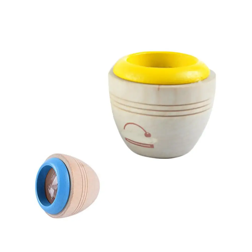 

Prism Kaleidoscope Toy Random Color Wooden Kids Educational Creativity Development Child Play Multi Observation