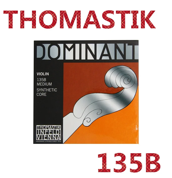 Free shipping original Thomastik dominant violin strings set 135B include E,A,D,G (129,131,132,133)