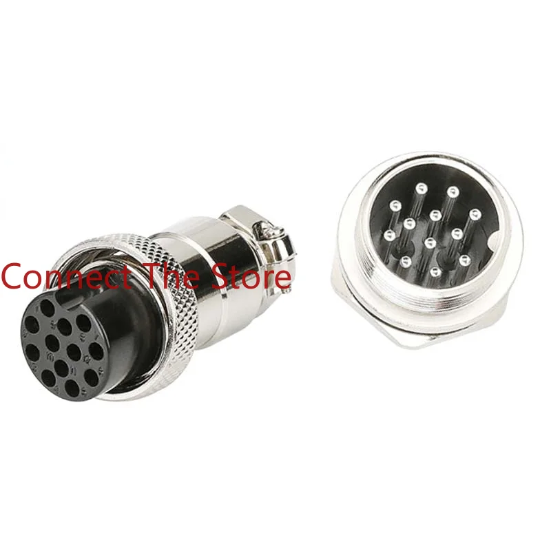 1PCS Aviation Plug GX20-12-core M20-12P  Head Connector     