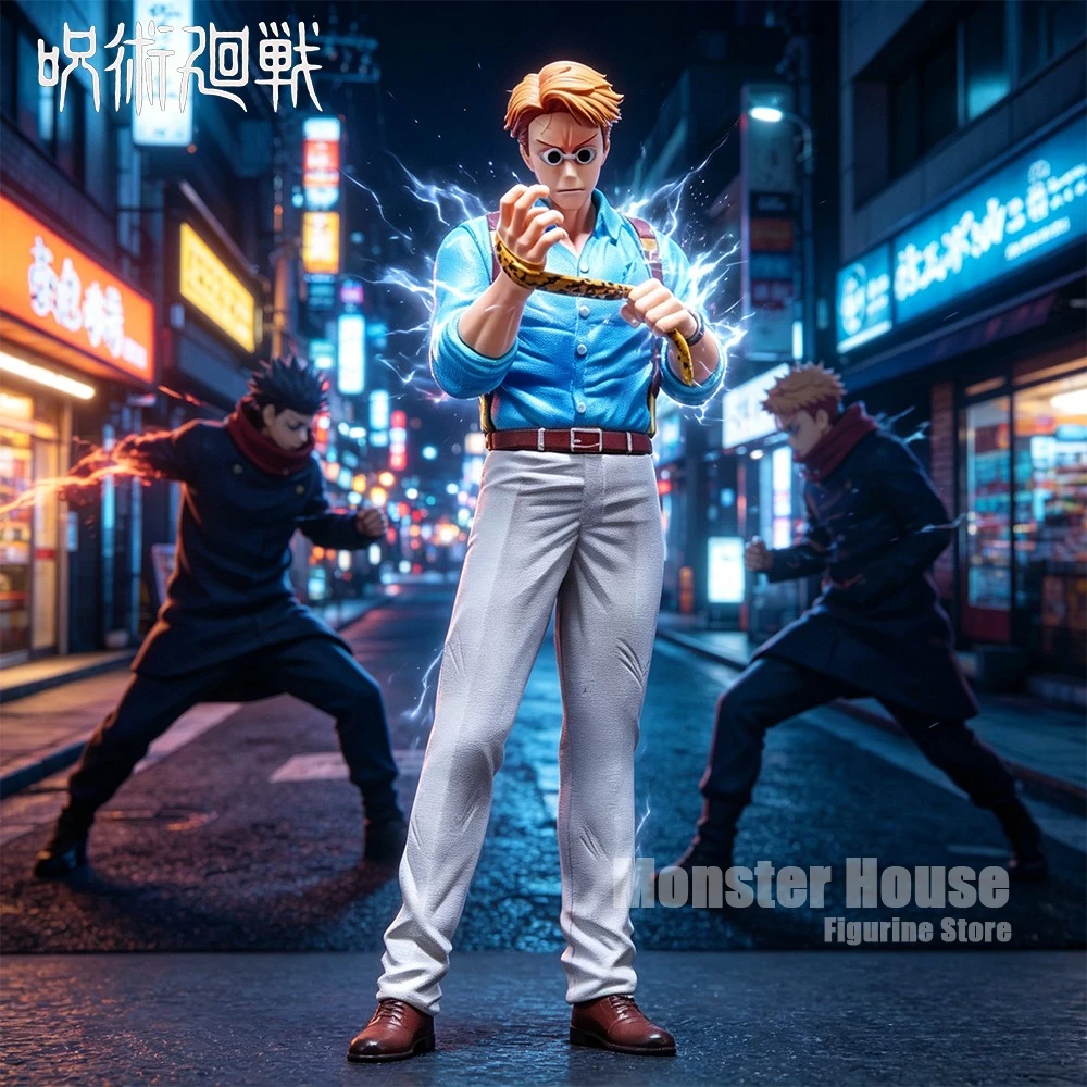 Statuetta Anime Jujutsu Kaisen di Nanami Kento, 21,5 cm/8,46 pollici, Action Figure in PVC, Ornamento da Scrivania, Modellino da Collezione, Giocattolo Regalo